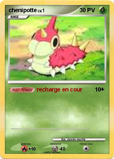 Pokemon chenipotte