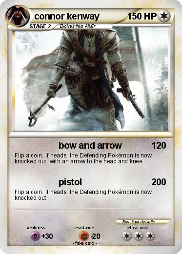 Pokemon connor kenway