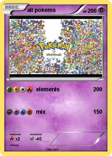 Pokemon all pokems