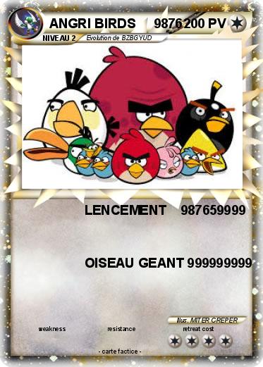 Pokemon ANGRI BIRDS     9876