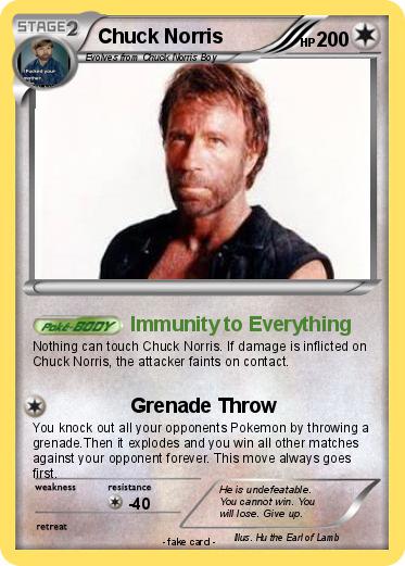 Pokemon Chuck Norris