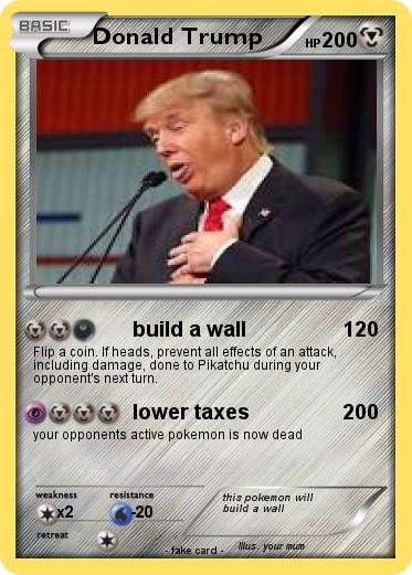 Pokemon Donald Trump
