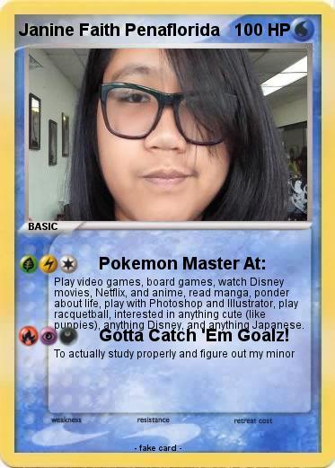 Pokemon Janine Faith Penaflorida