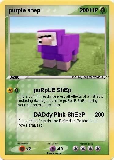 Pokemon purple shep