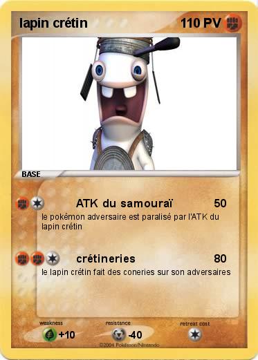 Pokemon lapin crétin