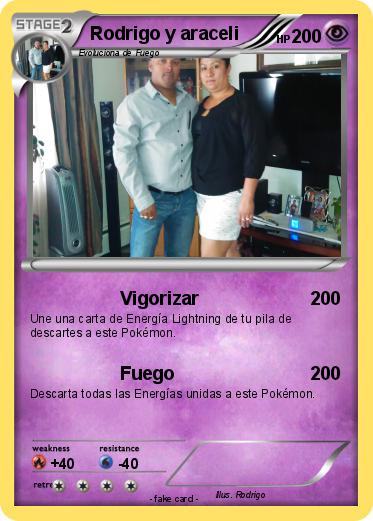 Pokemon Rodrigo y araceli