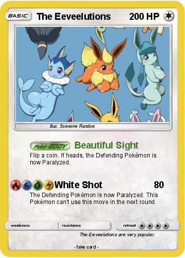 Pokemon The Eeveelutions