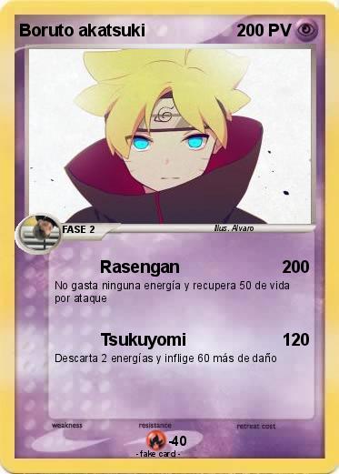 Pokemon Boruto akatsuki