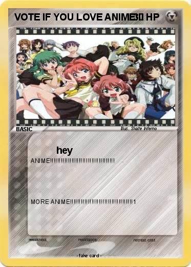 Pokemon VOTE IF YOU LOVE ANIME!!!