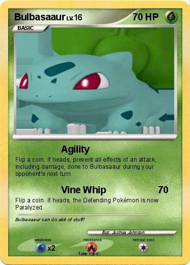 Pokemon Bulbasaaur