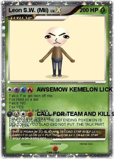 Pokemon Leon S.W. (Mii)