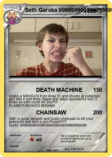 Pokemon Seth Garska 9999999999999999999