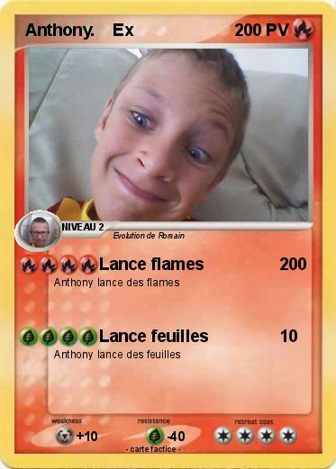 Pokemon Anthony.    Ex