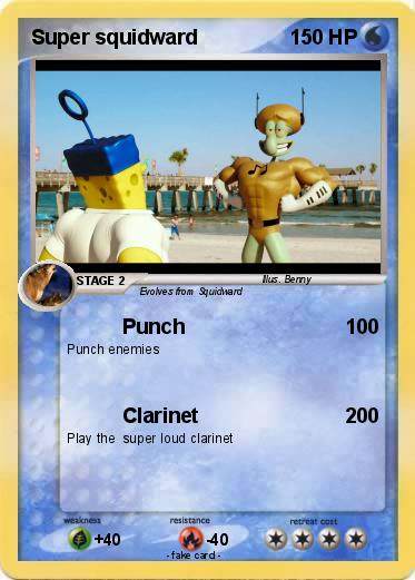 Pokemon Super squidward