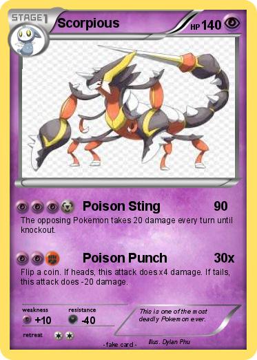 Pokemon Scorpious