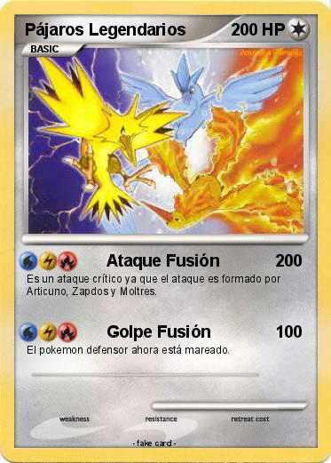 Pokemon Pájaros Legendarios
