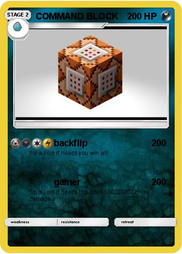 Pokemon COMMAND BLOCK