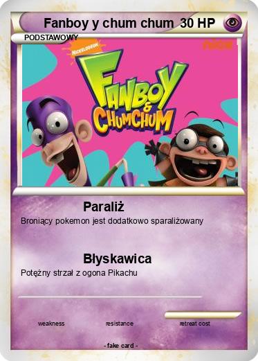 Pokemon Fanboy y chum chum