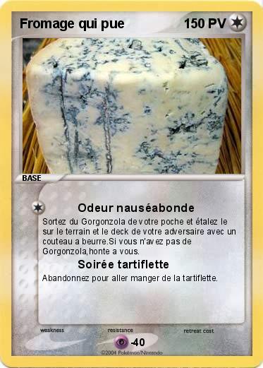 Pokemon Fromage qui pue