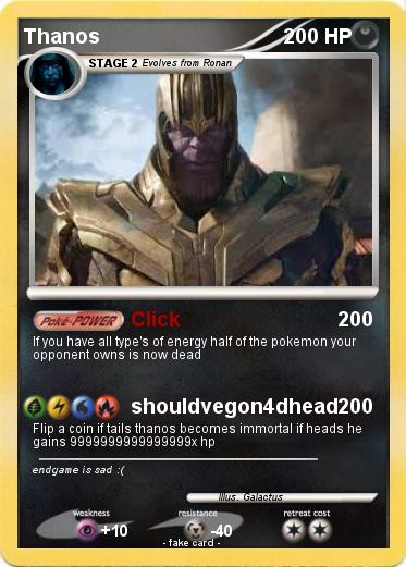 Pokemon Thanos