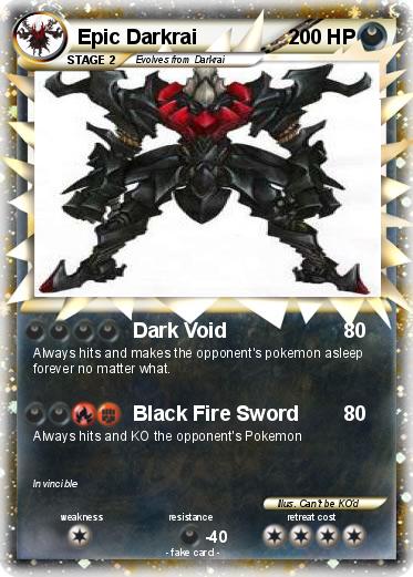 Pokemon Epic Darkrai