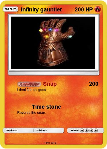 Pokemon Infinity gauntlet
