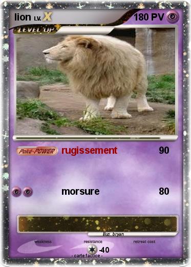 Pokemon lion