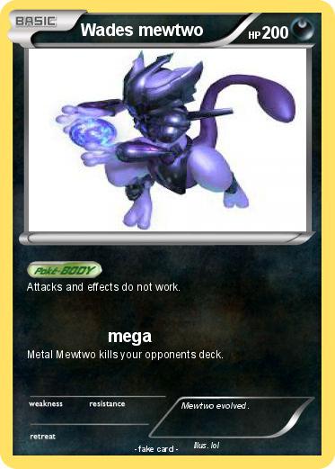Pokemon Wades mewtwo
