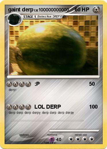 Pokemon gaint derp