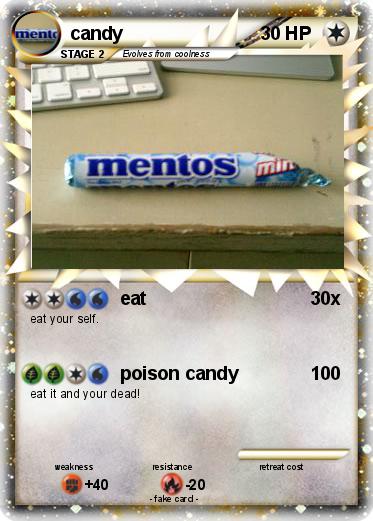 Pokemon candy