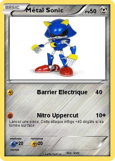 Pokemon Métal Sonic