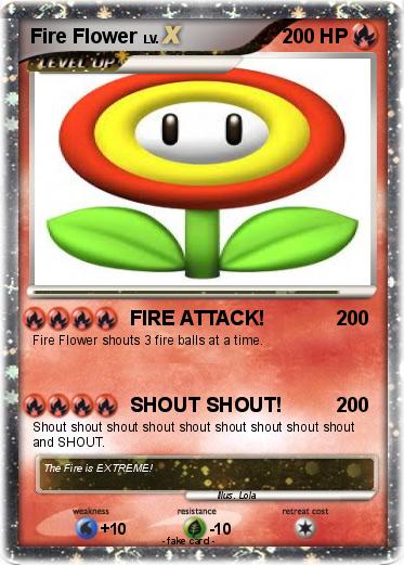 Pokemon Fire Flower
