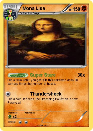 Pokemon Mona Lisa