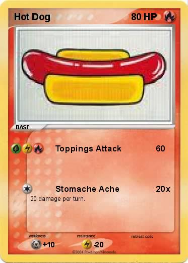 Pokemon Hot Dog