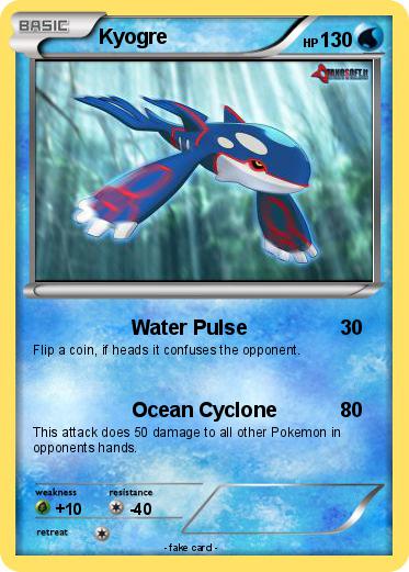 Pokemon Kyogre