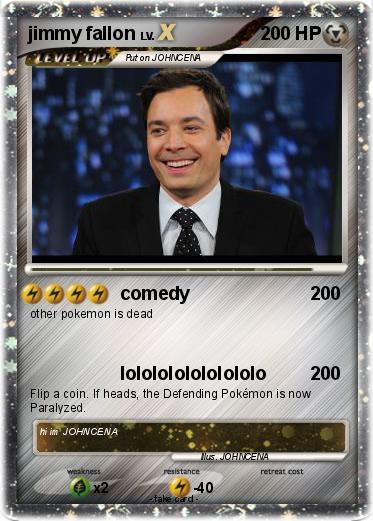 Pokemon jimmy fallon