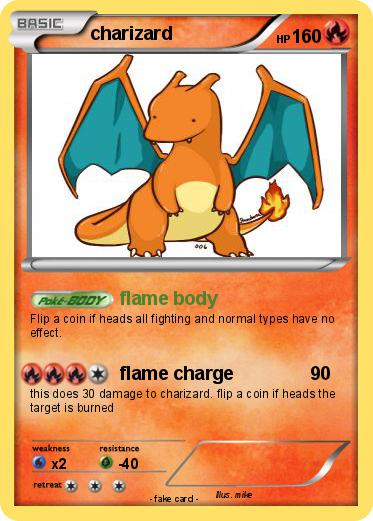 Pokemon charizard