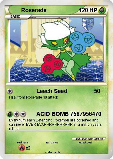Pokemon Roserade