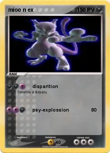 Pokemon mioo n ex