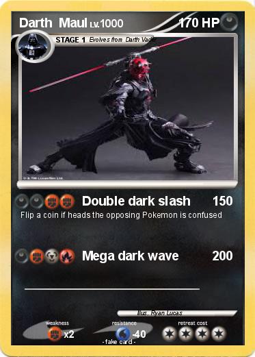 Pokemon Darth  Maul