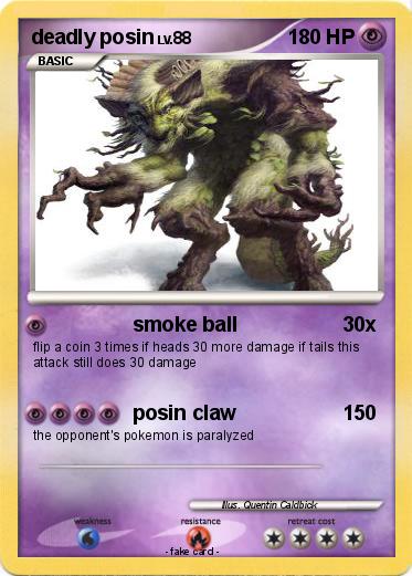 Pokemon deadly posin