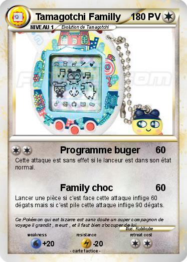 Pokemon Tamagotchi Familly