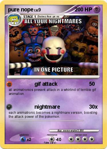 Pokemon pure nope