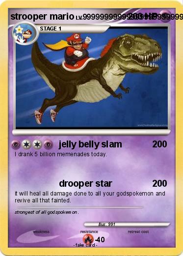 Pokemon strooper mario