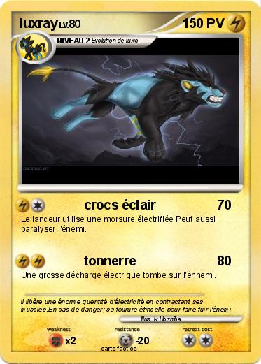 Pokemon luxray