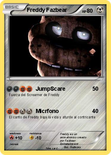 Pokemon Freddy Fazbear
