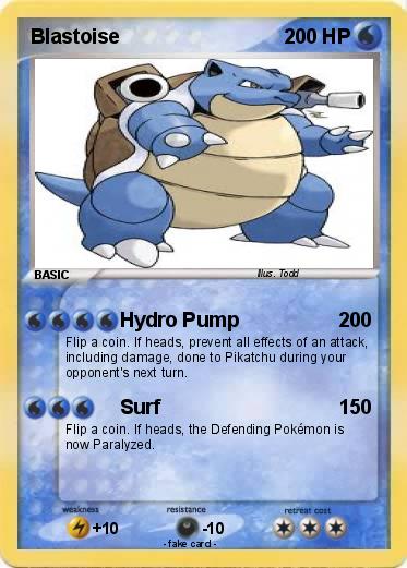 Pokemon Blastoise