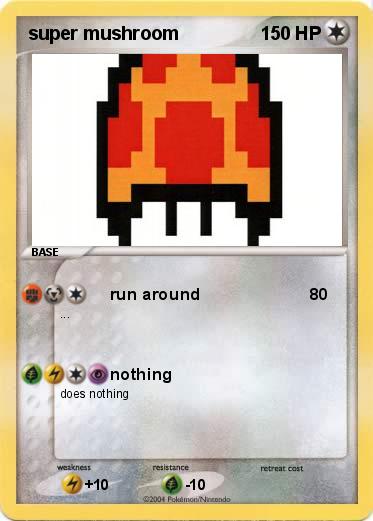 Pokemon super mushroom 
