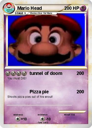 Pokemon Mario Head