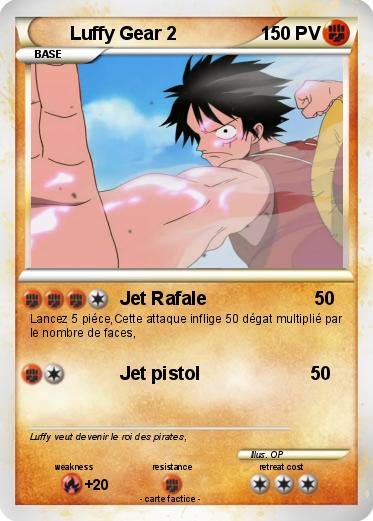 Pokemon Luffy Gear 2